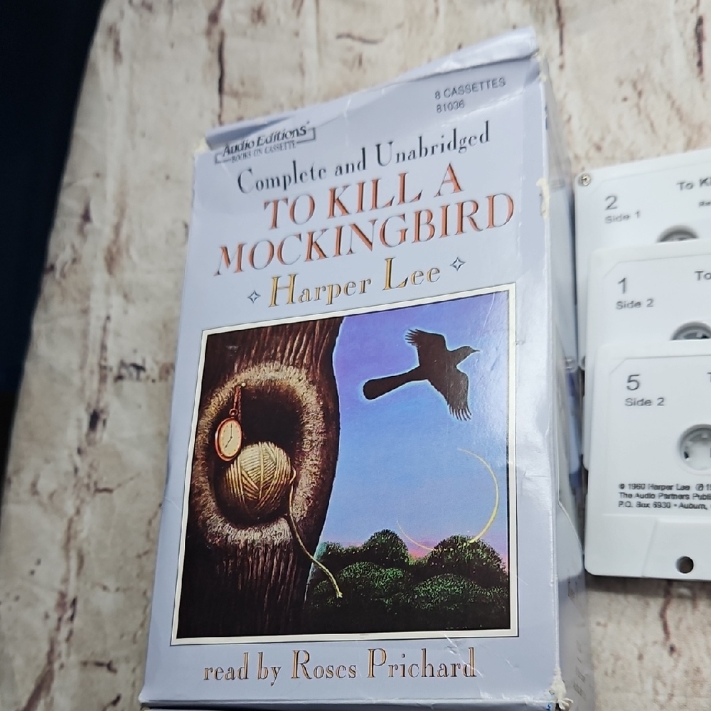 To Kill‎ a Mockingbird Harper Lee Audio Book on Tape 8 Cassettes Unabridged